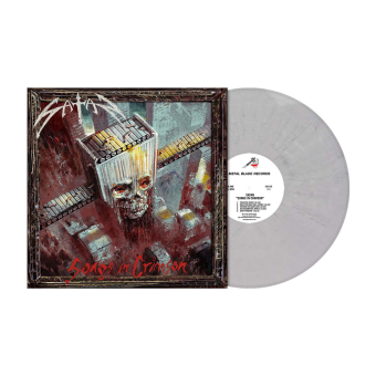 SATAN Songs in Crimson LP STEEL GREY MARBLED [VINYL 12"]